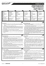 Preview for 3 page of Graff 5322300 Instructions For Assembly And Use