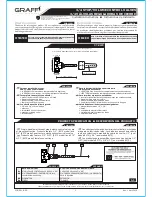 Предварительный просмотр 1 страницы Graff 8075 Installation Instructions