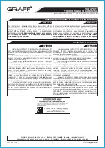 Preview for 3 page of Graff 8550 Installation Instructions