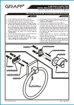 Preview for 3 page of Graff 9085 Installation Instructions