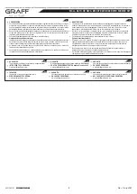 Preview for 24 page of Graff ADLEY E-3852-C2 Instructions For Assembly And Use