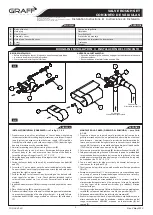 Preview for 2 page of Graff AMETIS G-1025 Installation Instructions