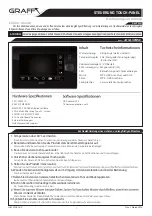 Preview for 1 page of Graff Aqua-Sense Manual Instruction