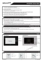 Preview for 2 page of Graff Aqua-Sense Manual Instruction