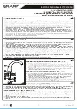 Preview for 6 page of Graff ATRIA Instructions For Assembly And Use