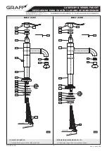 Preview for 2 page of Graff BALI 2101 Series Installation Instructions