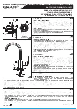 Предварительный просмотр 9 страницы Graff BOLLERO Instructions For Assembly And Use