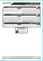 Preview for 4 page of Graff C14B-WS Series Installation Instructions