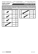 Preview for 8 page of Graff DRESSAGE Instructions For Assembly And Use