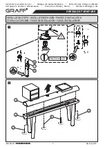 Preview for 10 page of Graff DRESSAGE Instructions For Assembly And Use