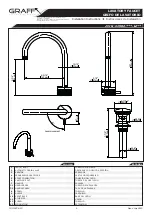 Предварительный просмотр 2 страницы Graff G-11500 L2 Series Installation Instructions Manual