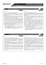 Preview for 5 page of Graff G-6156 Series Installation Instructions Manual