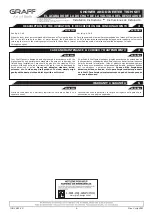 Preview for 6 page of Graff G-6951-C16B Installation Instructions Manual