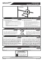 Preview for 7 page of Graff G-8201 Installation Instructions Manual