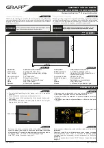 Preview for 1 page of Graff G-8251 Instruction Manual