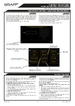 Preview for 11 page of Graff G-8251 Instruction Manual