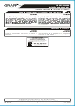 Preview for 6 page of Graff IMMERSION 2315-C9 Installation Instructions Manual