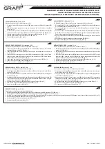 Preview for 7 page of Graff PHASE E-6659-LM45W Instructions For Assembly And Use