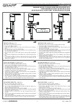 Preview for 8 page of Graff PHASE E-6659-LM45W Instructions For Assembly And Use