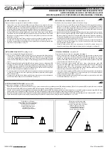 Preview for 12 page of Graff PHASE E-6659-LM45W Instructions For Assembly And Use