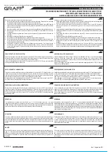 Preview for 5 page of Graff QUBIC TRE 2388100 Instructions For Assembly And Use