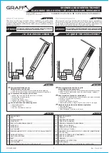 Graff QUBIC TRE 6255-LM39B-T Installation Instructions Manual preview