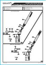 Preview for 2 page of Graff QUBIC TRE 6255-LM39B-T Installation Instructions Manual