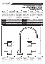 Предварительный просмотр 1 страницы Graff QUBIC Instructions For Assembly And Use