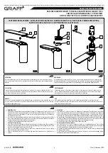 Preview for 6 page of Graff SENTO E-6300-LM42 Instructions For Assembly And Use