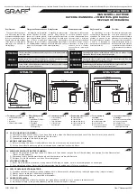 Preview for 1 page of Graff SOLAR Instructions For Assembly And Use