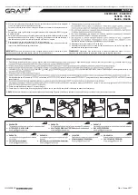 Предварительный просмотр 5 страницы Graff Tephi TEP54-OF Instructions For Assembly And Use