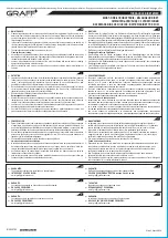 Preview for 7 page of Graff TOPAZ THREE-HOLE BIDETMIXER Instructions For Assembly And Use