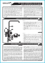 Preview for 4 page of Graff TWO HANDLE WIDESPREAD LAVATORY FAUCET Installation Instructions