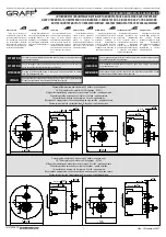 Graff UNI-BOX 3/4 Instructions For Assembly And Use предпросмотр