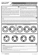 Предварительный просмотр 10 страницы Graff UNI-BOX 3/4 Instructions For Assembly And Use