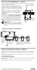 Предварительный просмотр 8 страницы Grafik Eye 3000 Series Installer'S Manual