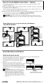 Предварительный просмотр 9 страницы Grafik Eye 3000 Series Installer'S Manual