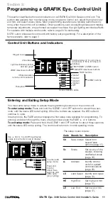 Предварительный просмотр 11 страницы Grafik Eye 3000 Series Installer'S Manual