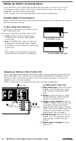 Предварительный просмотр 20 страницы Grafik Eye 3000 Series Installer'S Manual