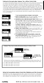 Предварительный просмотр 21 страницы Grafik Eye 3000 Series Installer'S Manual