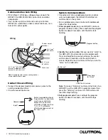 Preview for 4 page of Grafik Eye GRX-WCI Installation Instructions Manual