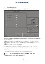 Preview for 29 page of Grafisk Maskinfabrik DC330mini Operating Manual