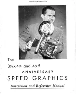 Graflex ANNIVERSARY SPEED GRAPHICS Instruction And Reference Manual preview