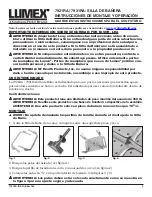 Preview for 5 page of Graham Field 7921RA Assembly & Operation Instructions