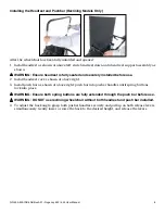 Предварительный просмотр 8 страницы Graham Field GENDRON 450 Recliner User Manual