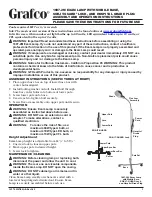 Предварительный просмотр 1 страницы Graham Field Grafco 1697-2M Assembly And Operation Instructions