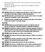 Preview for 4 page of Graham Field grafco GF-TX5 Operation Manual