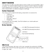 Preview for 6 page of Graham Field grafco GF-TX5 Operation Manual