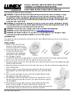 Preview for 1 page of Graham Field Lumex 6481R-2 Assembly & Operation Instructions