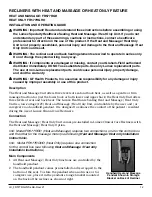 Preview for 12 page of Graham Field LUMEX FR577RGH Assembly And Operating Instructions Manual